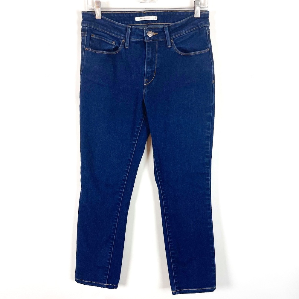 Levi's Women's Mid Rise Dark Wash Skinny Jeans Size 8